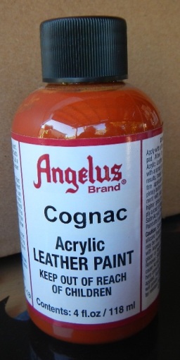 Angelus Paint Cognac 118ml Angelus Leather Paint  Angelus 2 Thin, Angelus 2 Hard, Angelus Preparer and Degalzer Angelus Stripper Leather Paint  Leather Dye Leather Preparer Acrylic Paint